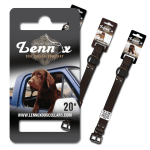Lennox Dog Collar Package Design