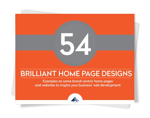 54 Brilliant Home Page Designs