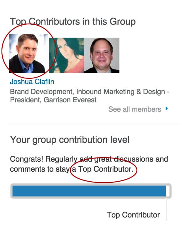 LinkedIn-Group-Top-Contributor