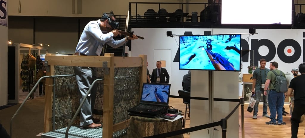 firearm marketing virtual reality